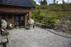Aaltvedt Rådhus 1/2 XL belegningsstein gråmix