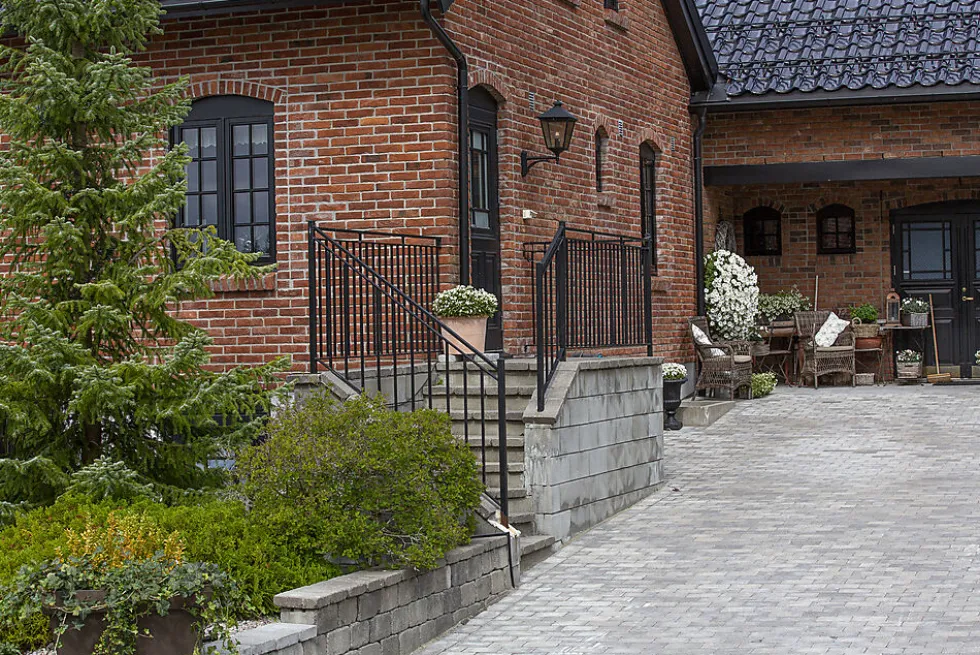 Aaltvedt RådhusxL belegningsstein gråmix