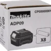Adapter til AA batteri 8 stk