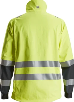 Arbeidsjakke high-vis gul/sort str S