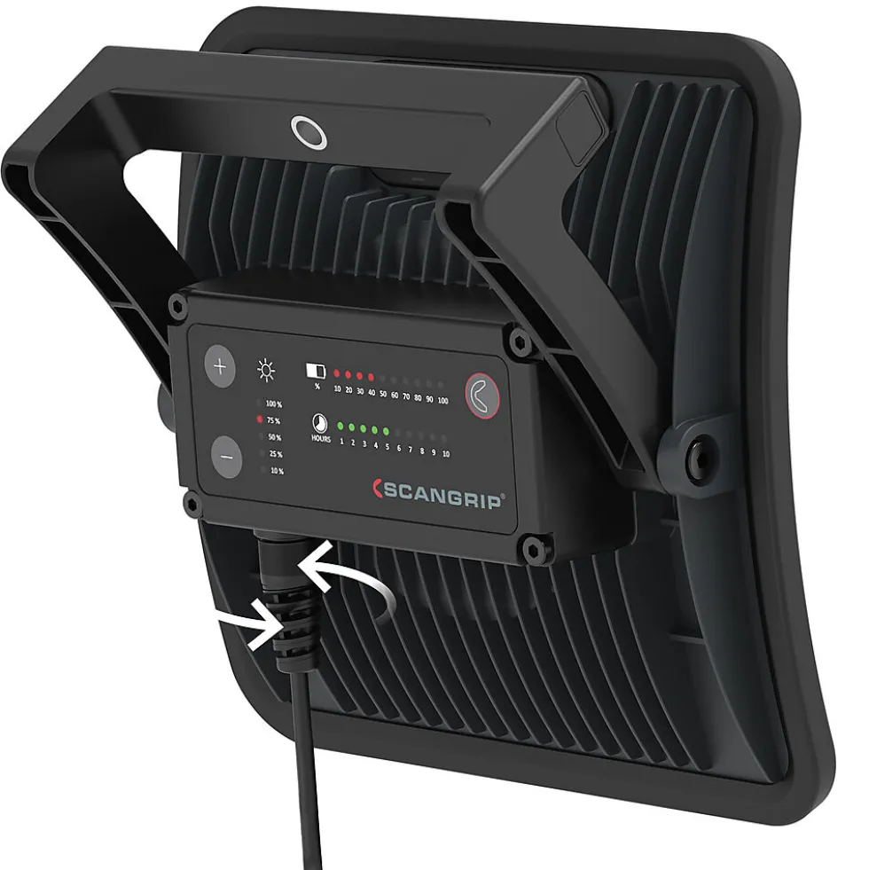 Arbeidslampe sc nova 4k c+r led scangrip