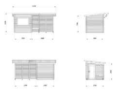 Badstue Sanna 4,1+5,9 m2