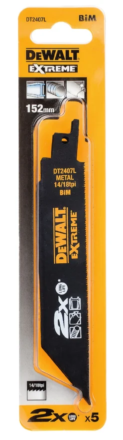 Bajonettsagblad Extreme 14/18 tenner 152 mm 5 stk