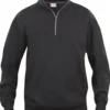 Basic genser half zip 021033 Sort 4XL