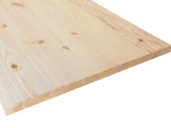 Benkeplate furu 28x620x3000 mm ubehandlet laminert