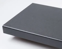 Benkeplate laminat postform lava black