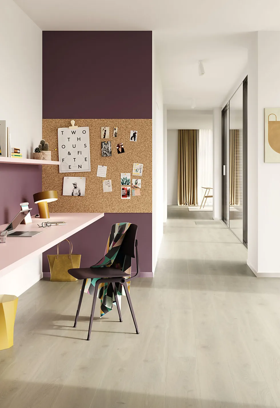BerryAlloc Connect 8 XL Bloom Sand Natural laminatgulv