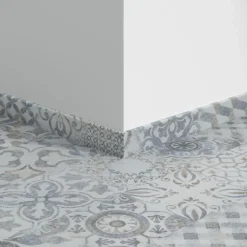 BerryAlloc sokkellist retro chic blue grey 2,4 meter