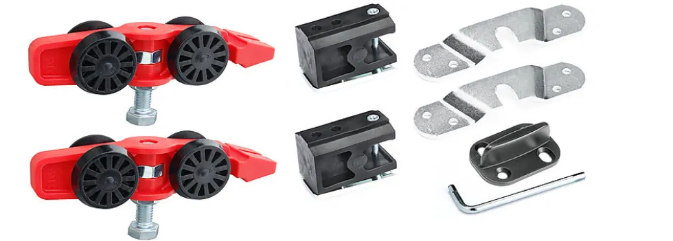 Beslagsett 0910 rollock k-60 sb dørvekt opptil 60 kg
