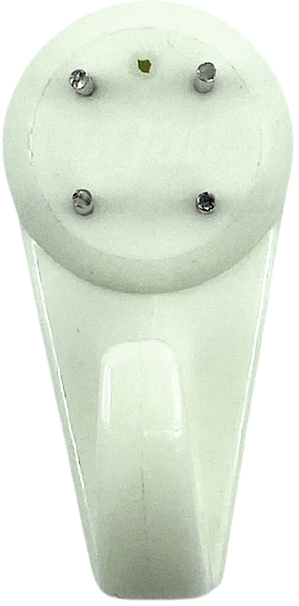 Betongkrok medium hvit nylon 6-pk