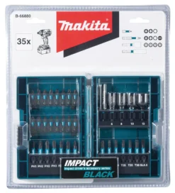 Bitssett B-66880 35 deler 1/4"