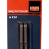 Bits 1/4" t40 std 70mm 2pk