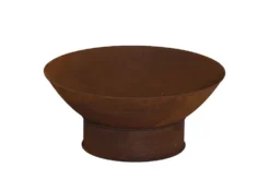 Bålpanne rustet stål 60 cm