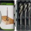 Bor spiral sett tre 4z 3-deler