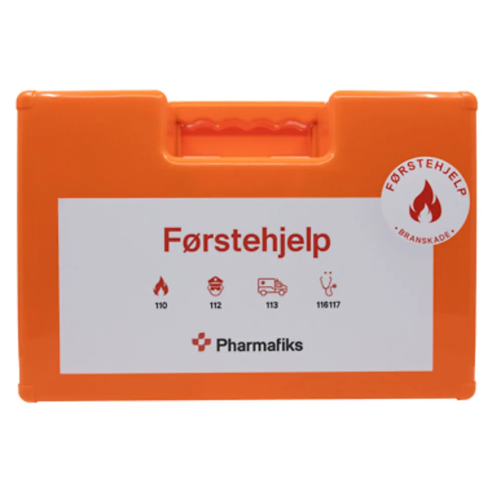 Brannskade førstehjelp koffert