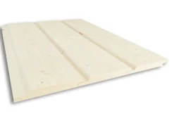 Buerkledning utvendig ubehandlet gran 19x148 mm
