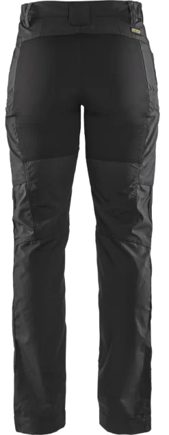 Bukse dame stretch 715918459900c32 svart med stretchpaneler