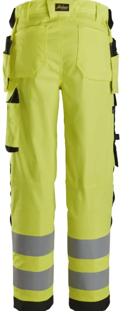 Bukse 6743 kl 2 dame highvis gul str 18