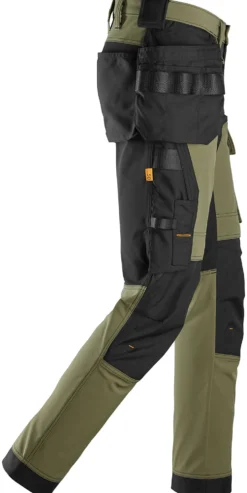 Bukse softshell grønn str 124