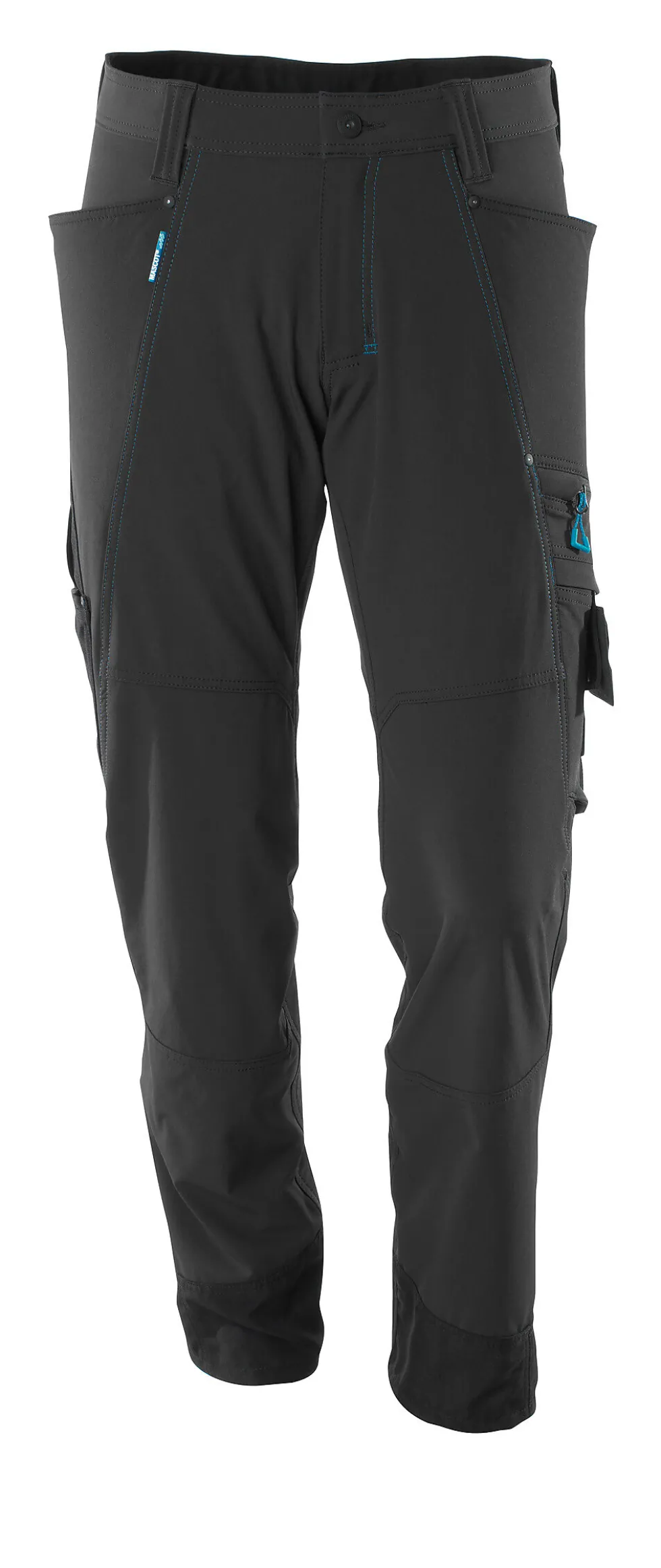 Bukse 17279 svart 76c46 stretch, lav vekt