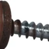 Byggskrue 4.8x35 teglrød 1 pak farmerskrue