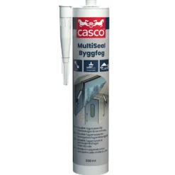 Casco Multiseal byggfug fugemasse innendørs og utendørs 300 ml
