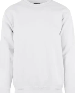 Collegegenser hvit XL bomull/polyester