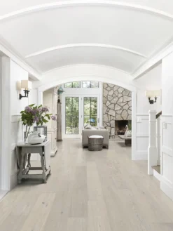 Dalby xxl herdet tregulv nature lakk 33 powder white