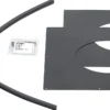 Dekkplate helisolert 16-25gr svart