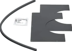 Dekkplate helisolert 16-25gr svart