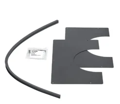 Dekkplate helisolert26-35gr svart