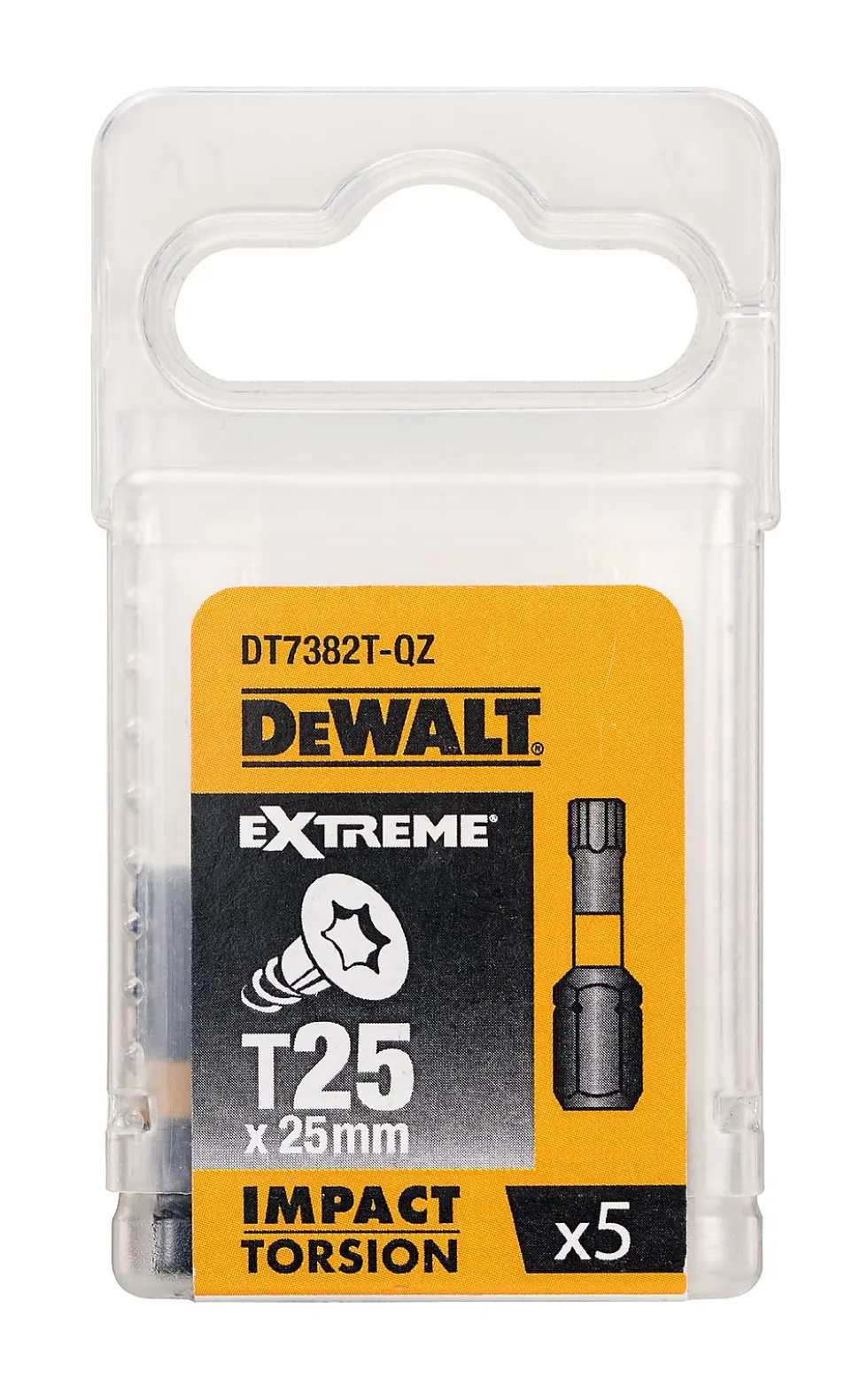 Dewalt bits torx T25 torsion str 25 mm DT7382T