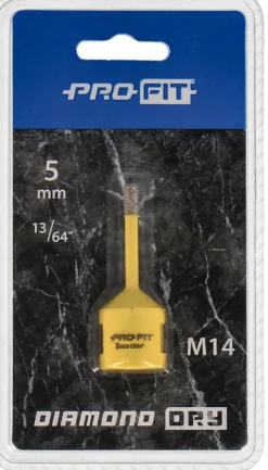 Diamantbor M14 Feste 5 mm for Keramiske Fliser
