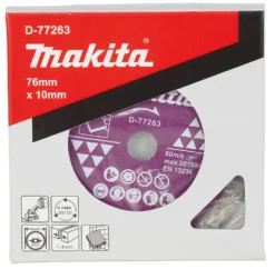 Diamantskive 76x10 mm for fliser
