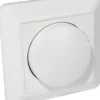 Dimmer trykk/ trapp for glødelys hvit 20-315w