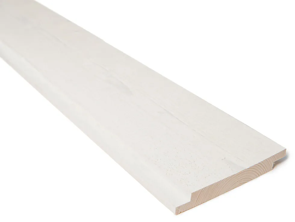 Dobbelfalset panel profilert kledning 19x148 mm grunnet gran