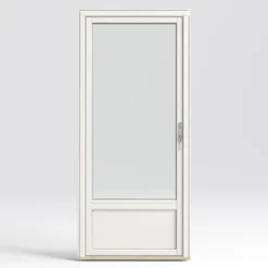 Dør bd lav br u12 tre/alu s v 9x21 2-lags glass, u-verdi 1,1