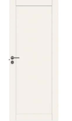 Dørbl purity 01l 7x21 hvit foliert fyllingsdør 1 speil