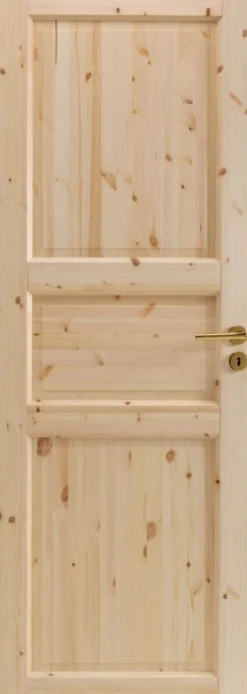 Dørbl sd tradition 03 8x21 ubh skyvedør furu tett 3 speil