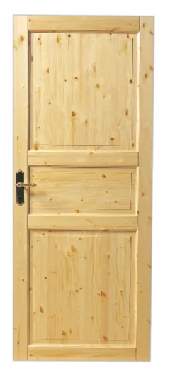Dør 9x21 sindre furu ubeh uten karm