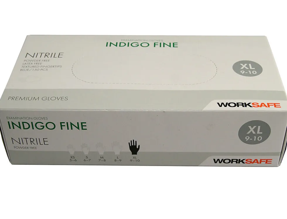 Engangshanske pudderfri 150-pk xl worksafe