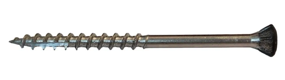 Fasadeskrue A4 T20 sort 4,5x65 mm 200 stk