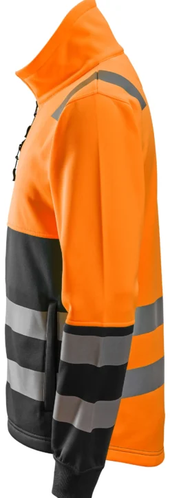 Fleecejakke 8035 oransje S