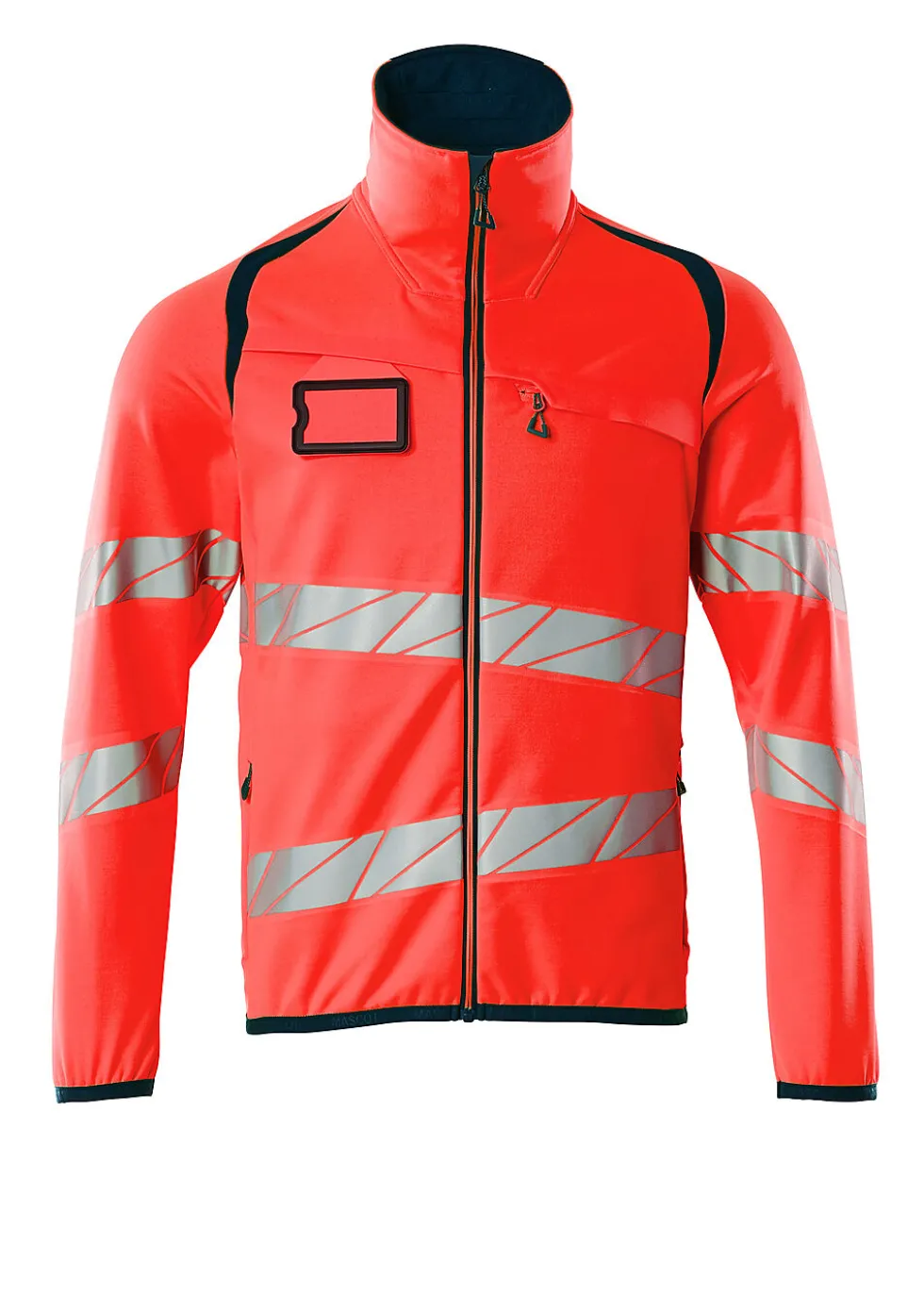 Fleecejakke 19103 rød/mari 5xl 5xl eniso 20471 klasse 2