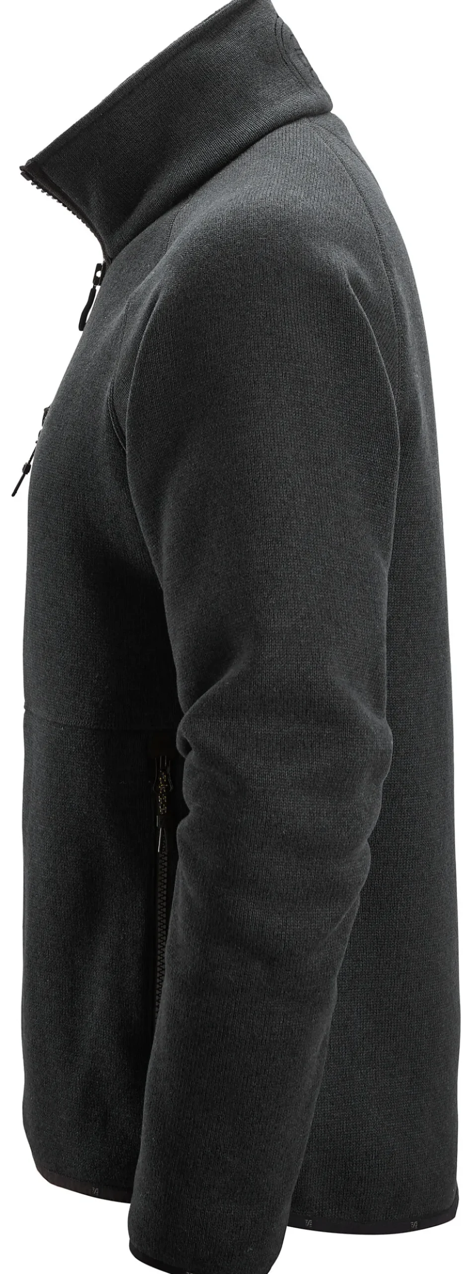 Fleecejakke 8020 sort str XS