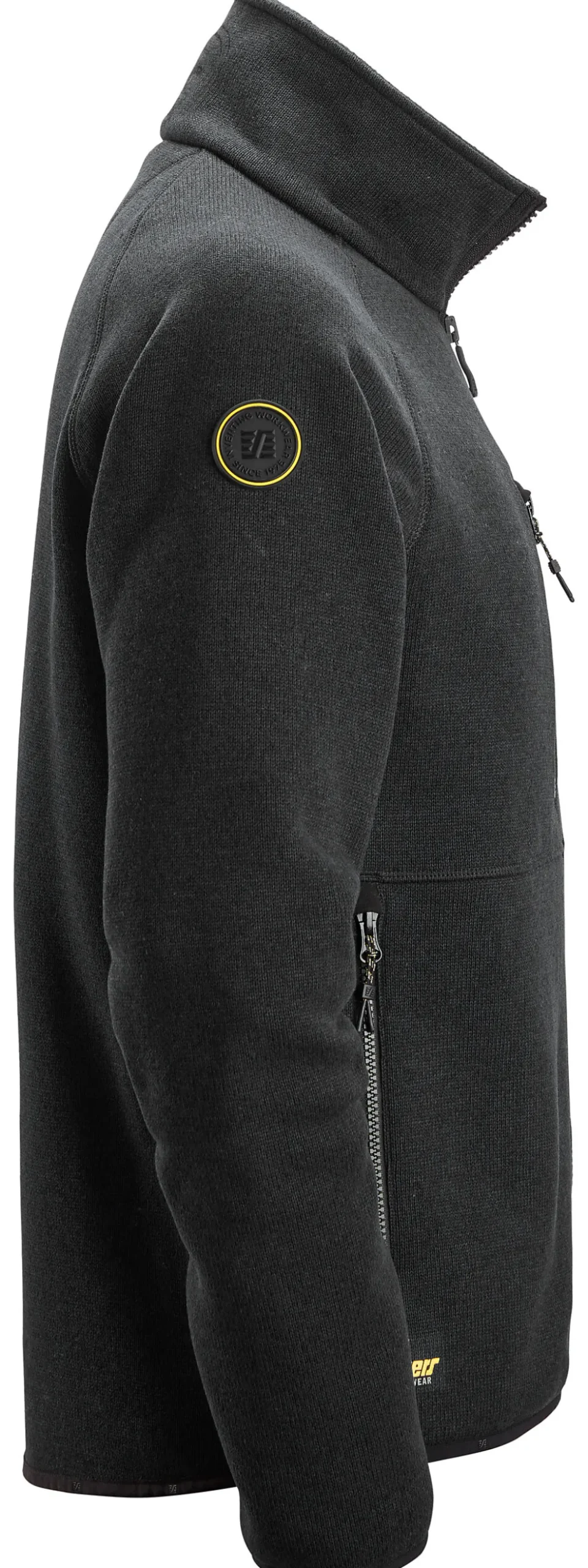 Fleecejakke 8020 sort str XS