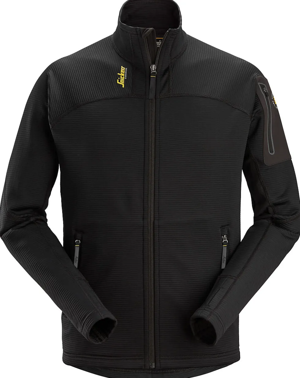 Fleecejakke 9438 sort XS Body mapping