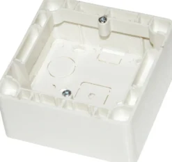 Forhøyningsramme for innfelt hvit 40 mm