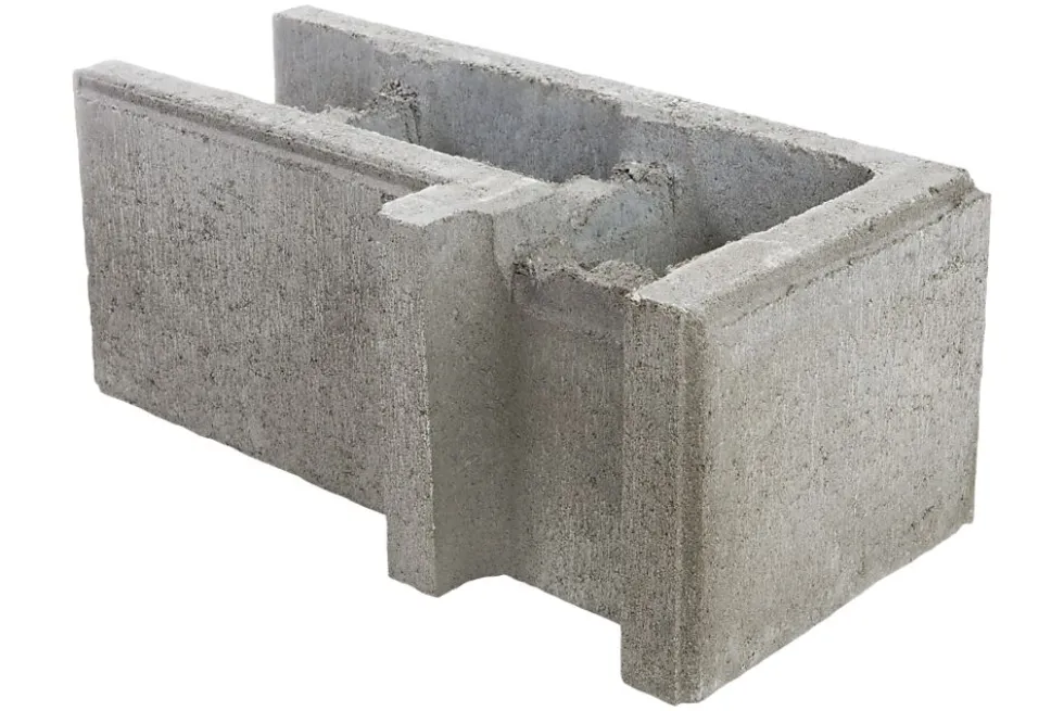Forskalingsblokk hjørne 50x20x25 cm