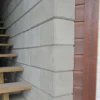 Forsk.blokk glatt 20 cm halv ende 25x20x20